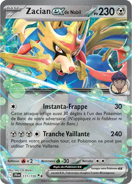 Zacian de Nabil EX 111/159