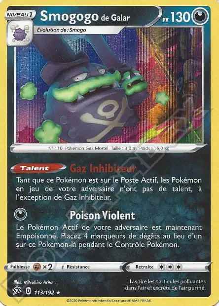 Smogogo de Galar 113/192