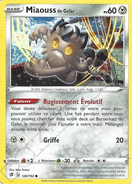 Miaouss de Galar 126/192