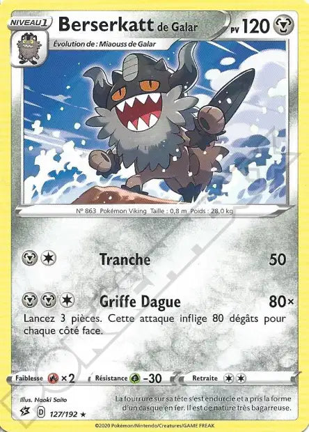 Berserkatt de Galar 127/192