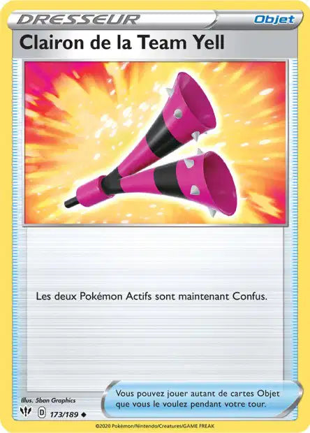 Clairon de la Team Yell 173/189
