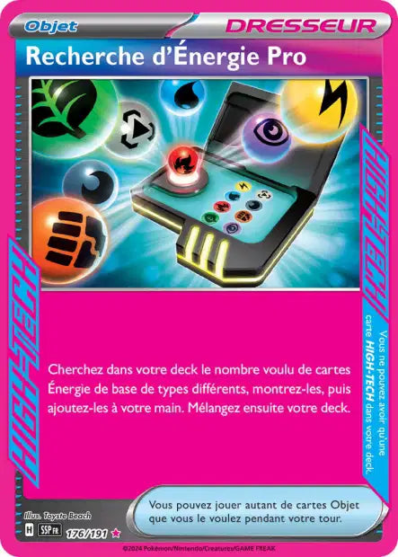 Recherche d'Energie Pro 176/191