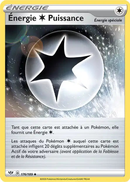 Energie Incolore puissance 176/189