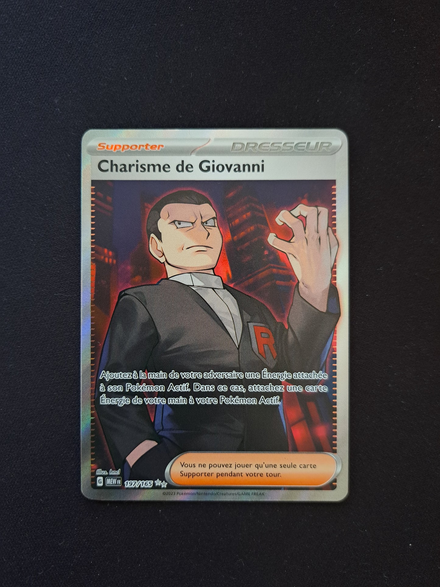 Charisme de Giovanni 197/165