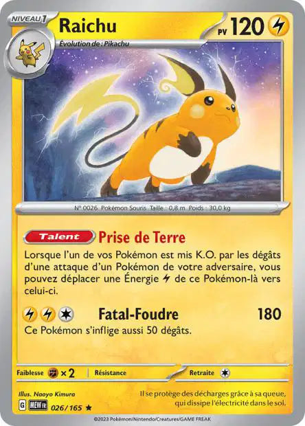 Raichu 026/165