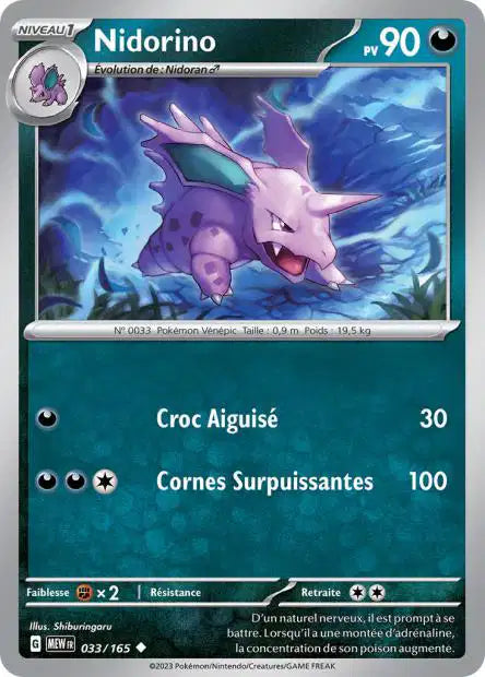Nidorino 033/165