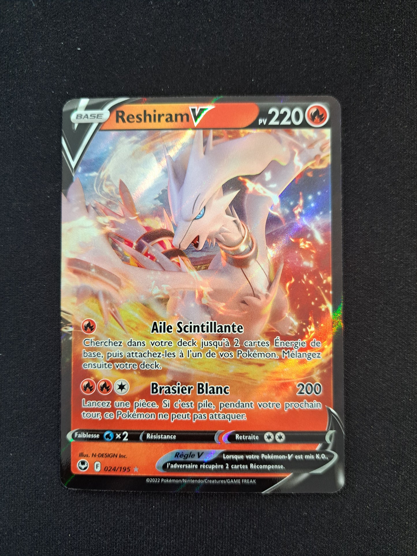 Reshiram V 024/195