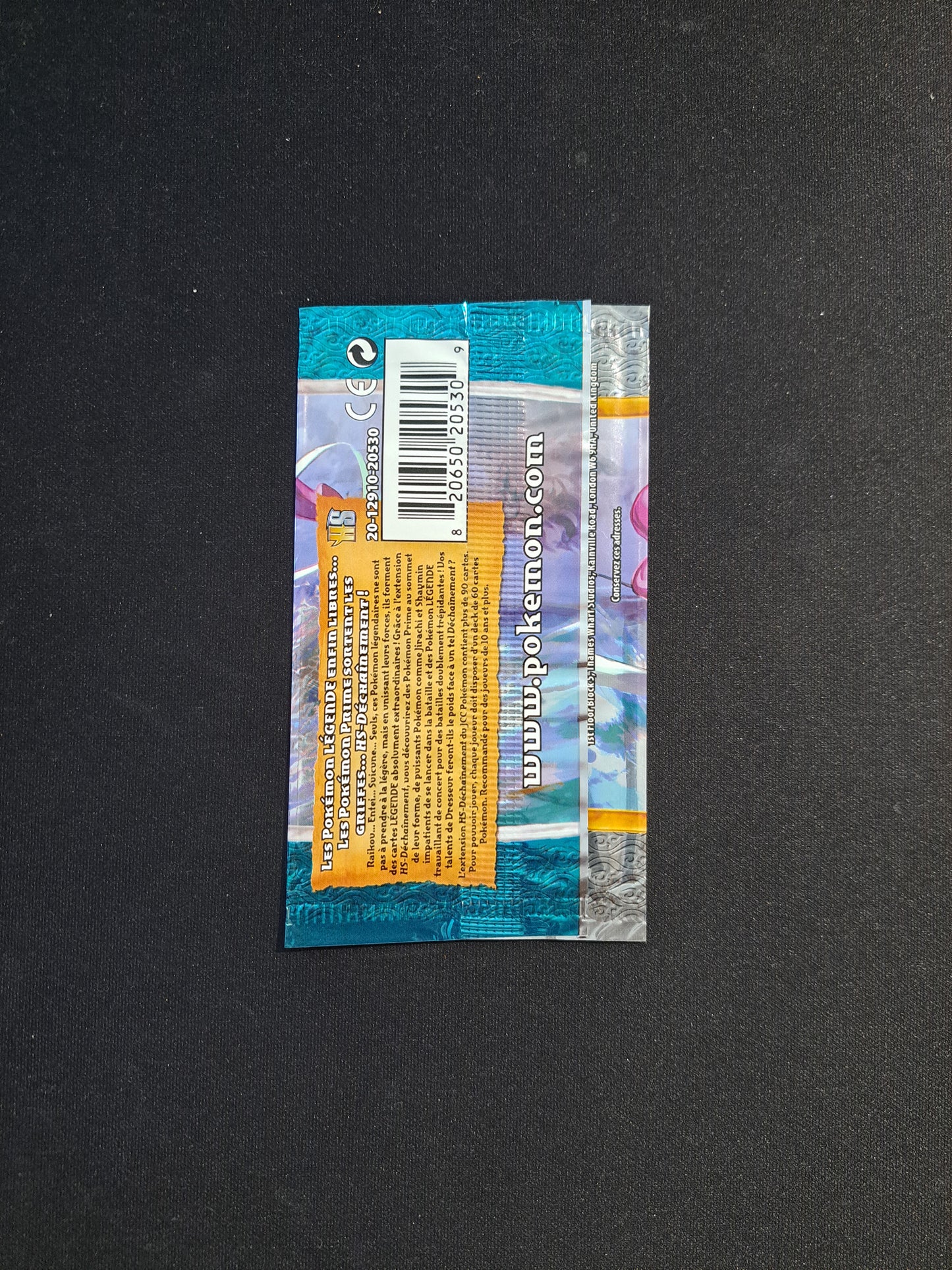 Booster Vide - HGSS Déchainement Suicune