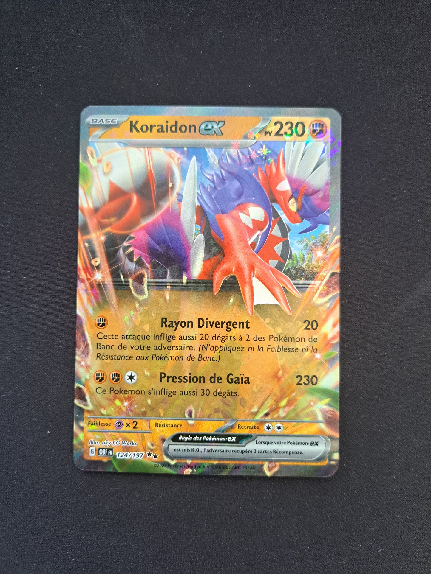 Koraidon Ex 124/197