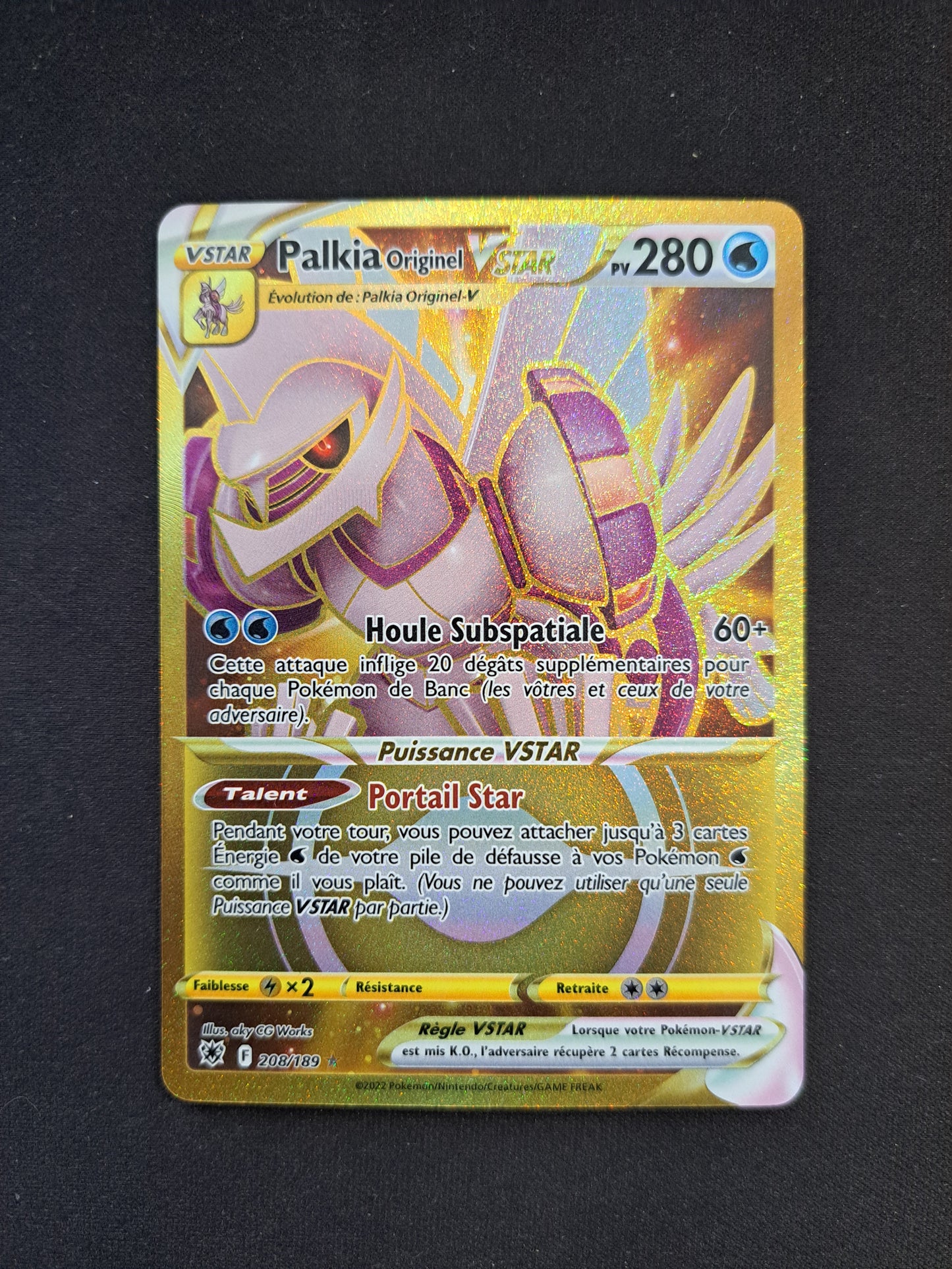 Palkia Originel Vstar 208/189