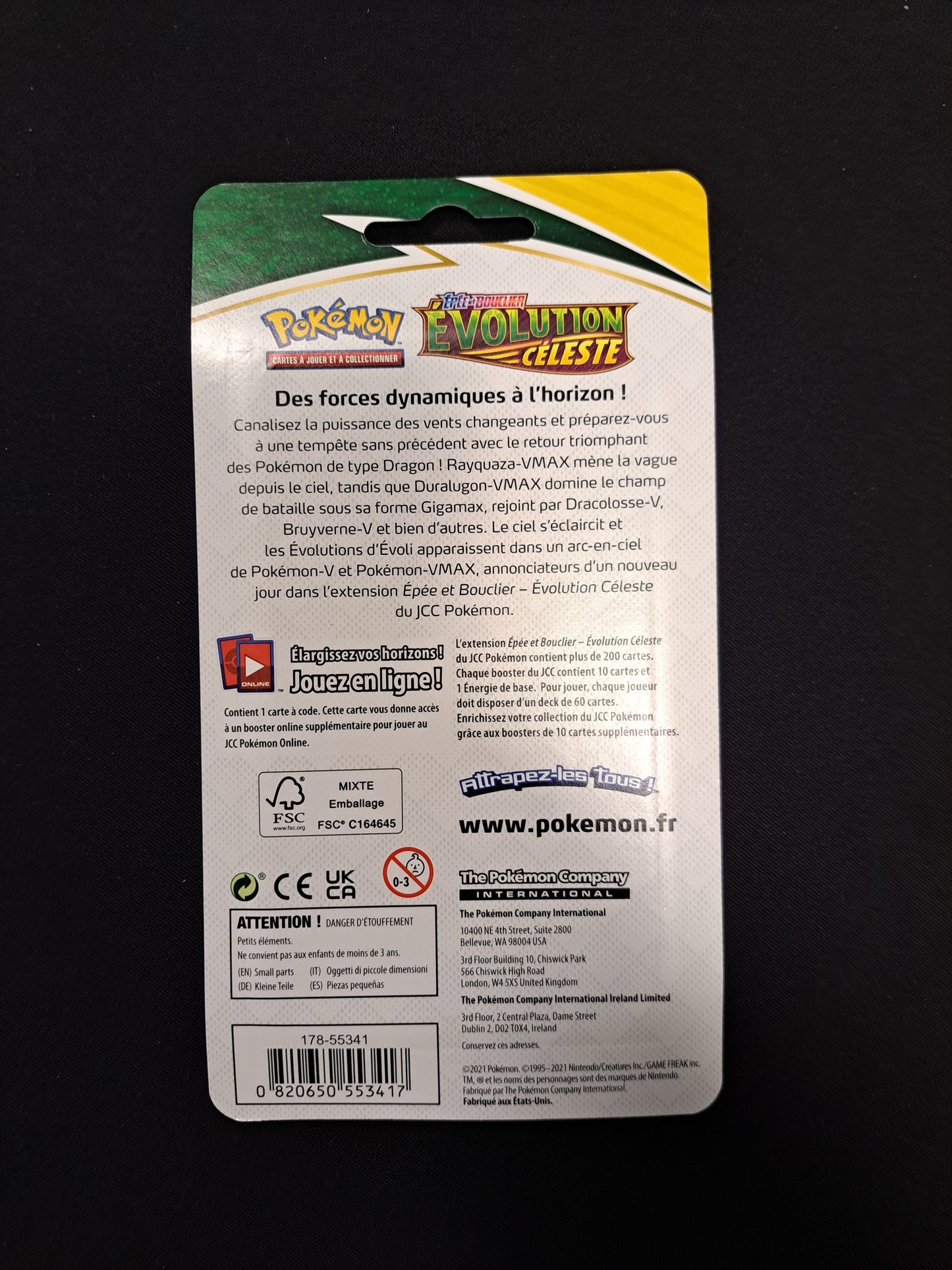 Blister Evolution céleste ( Noctali )