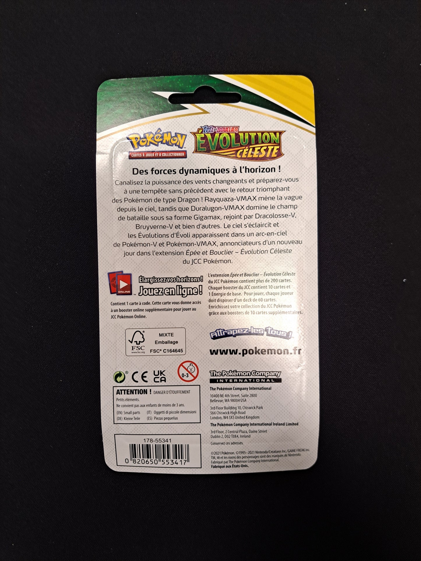 Blister Evolution céleste ( Duralugon )