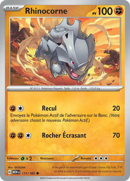 Rhinocorne 111/165