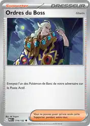 Ordres du Boss Ghetis 114/132