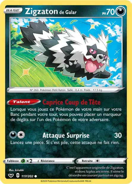 Zigzaton de Galar 117/202