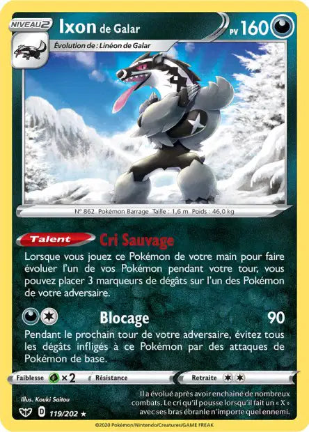 Ixon de Galar 119/202