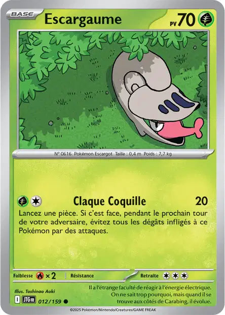 Escargaume 12/159