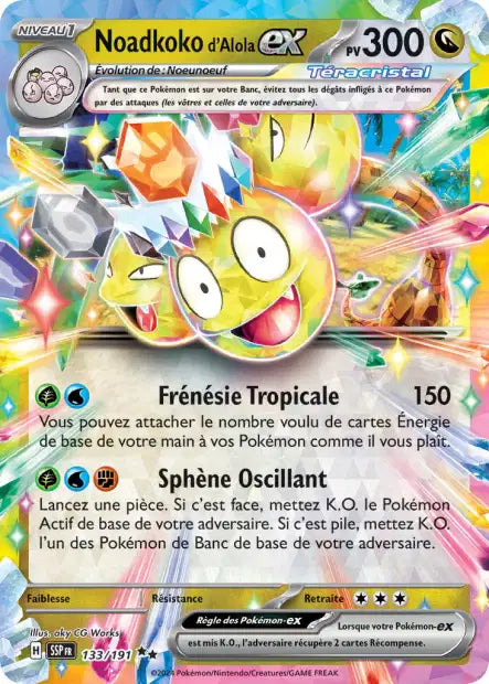 Noadkoko d'Alola Ex 133/191