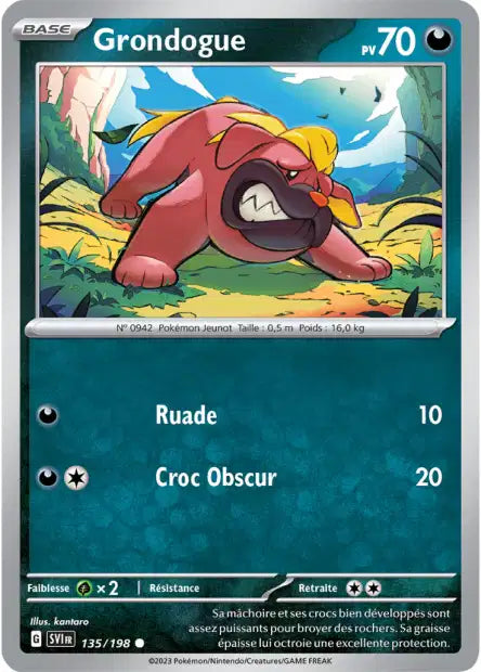 Grondogue 135/198