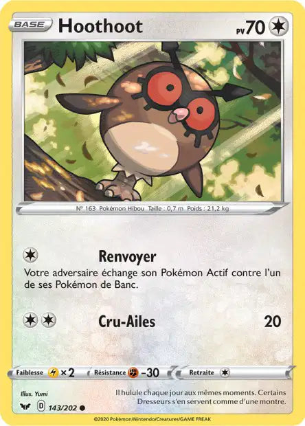 Hoothoot 143/202