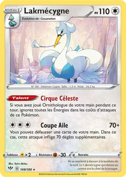 Lakmécygne 149/189