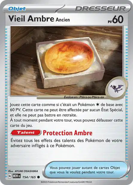 Vieil Ambre ancien 154/165