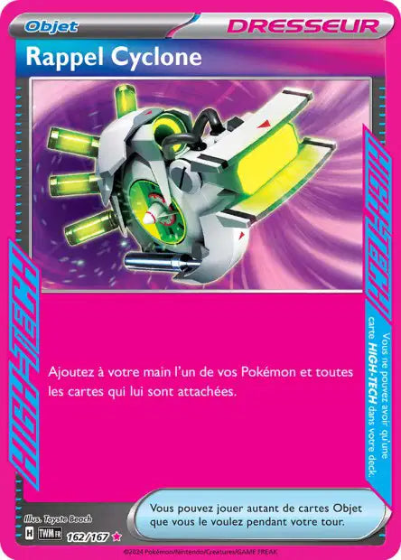 Rappel Cyclone 162/167