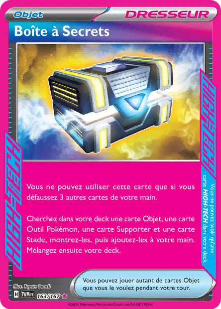 Boîte à Secrets 163/167