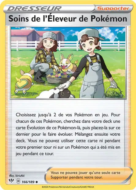 Soins de l'Eleveur de Pokémon 166/189