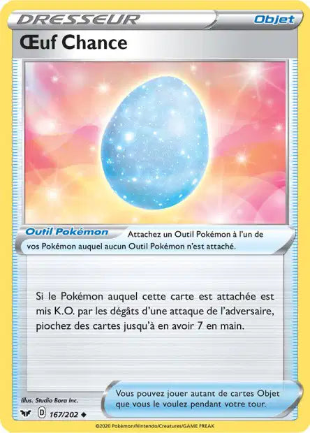 Oeuf Chance 167/202