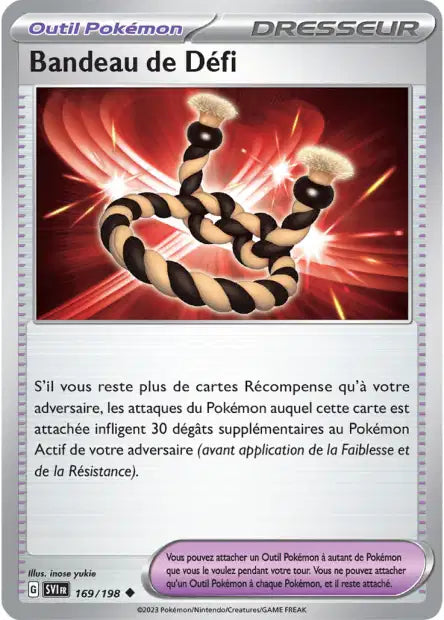 Bandeau de Défi 169/198