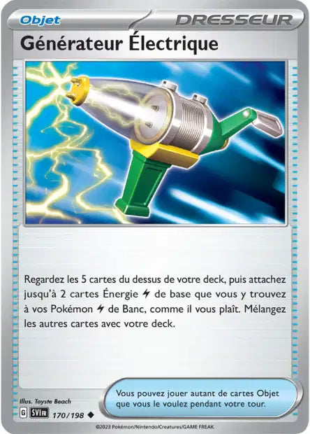 Générateur Electrique 170/198