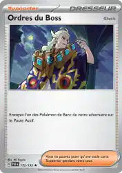 Ordres du Boss Ghetis 172/193
