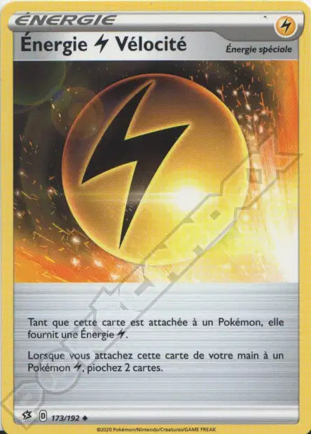 Energie Electrique Vélocité 173/192