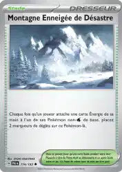 Montagne enneigée de Désastre 174/193