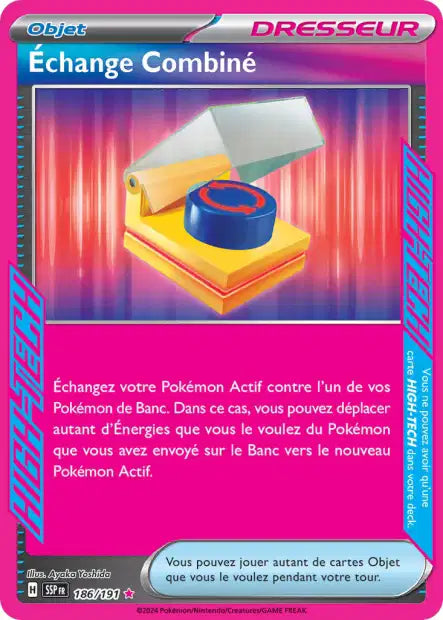 Echange Combiné 186/191