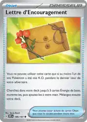 Lettre d'encouragement 189/197
