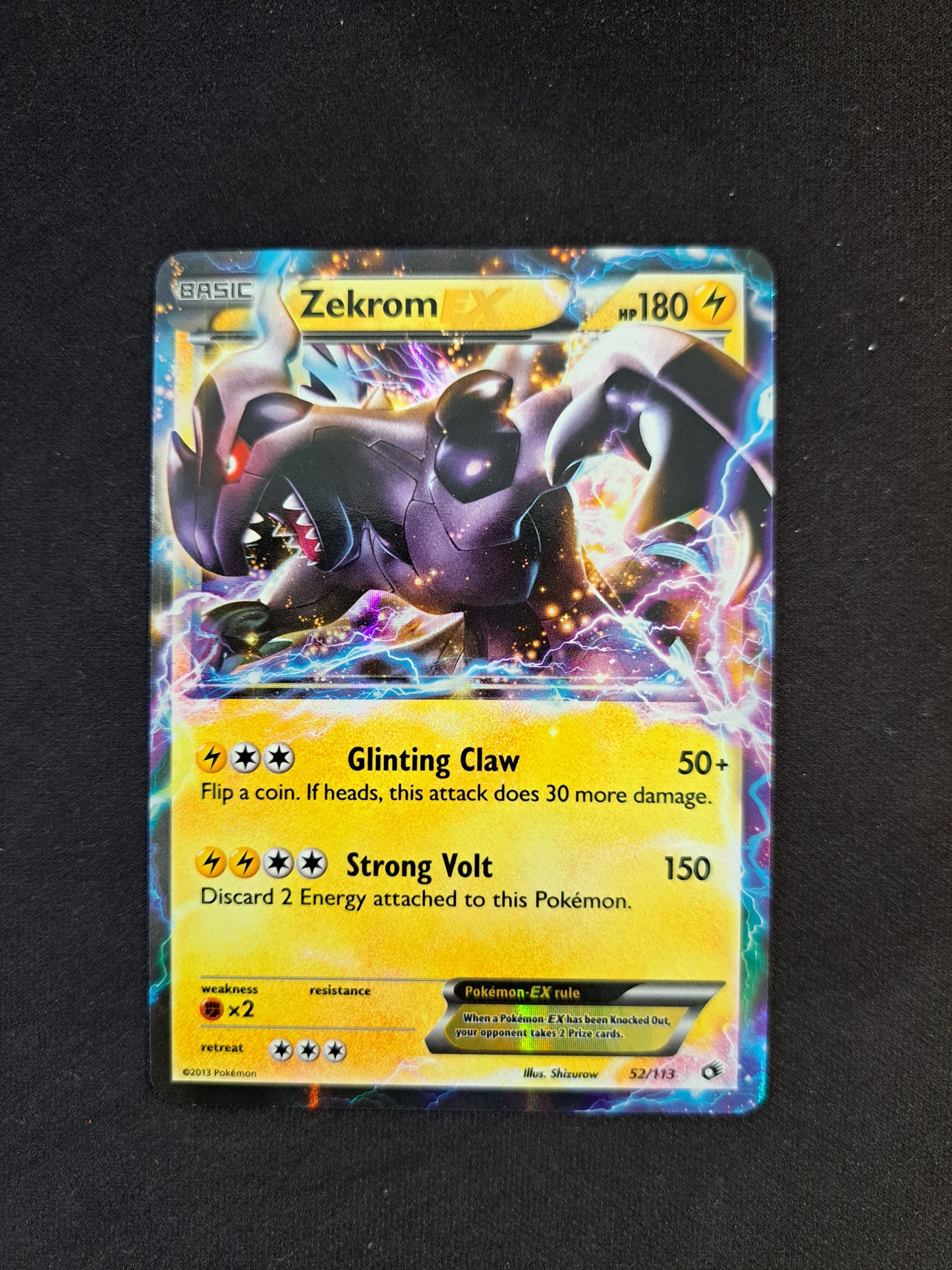 Zekrom Ex 52/113