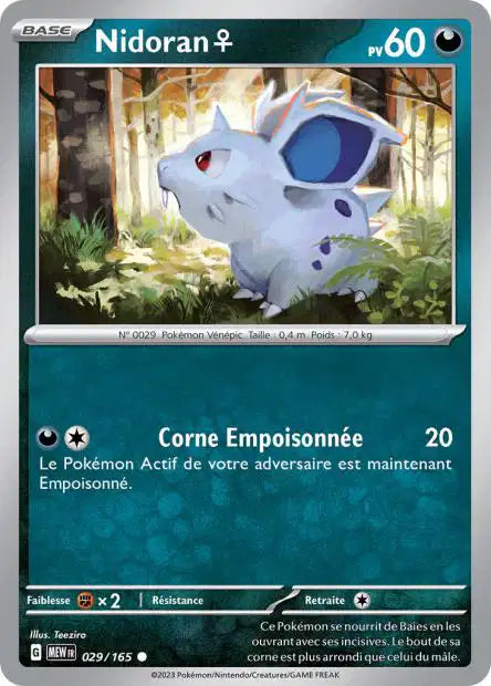 Nidoran 029/165