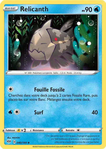 Relicanth 40/189