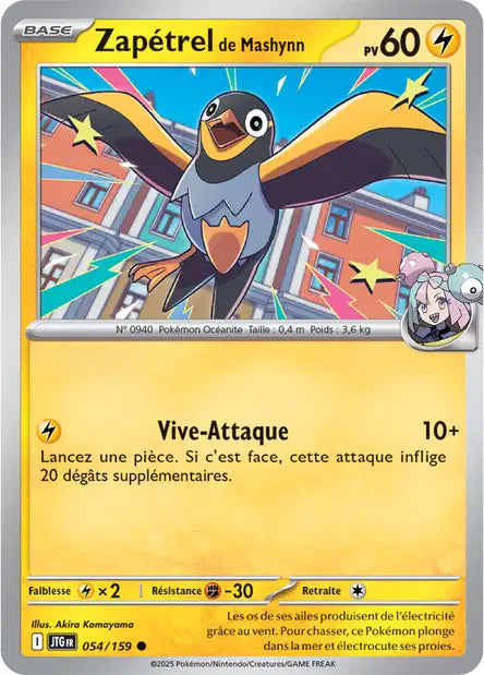 Zapétrel de Mashynn 54/159