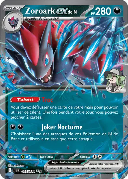 Zoroark de N EX 98/159