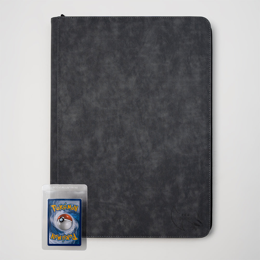Classeur Zip Card Saver 360 Places Noir - TCG Collection