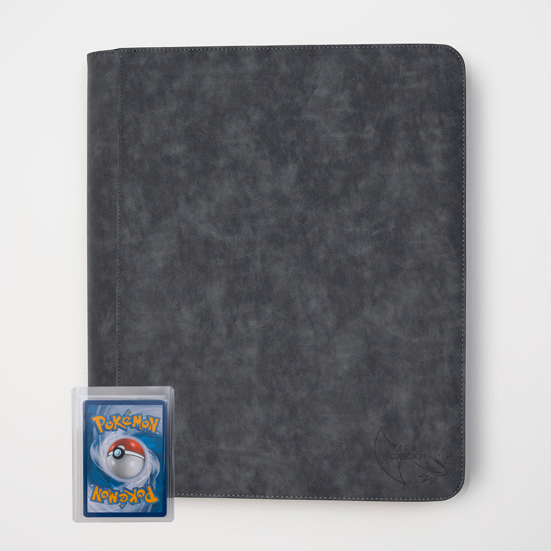 Classeur Zip Toploader 360 Places Noir - TCG Collection