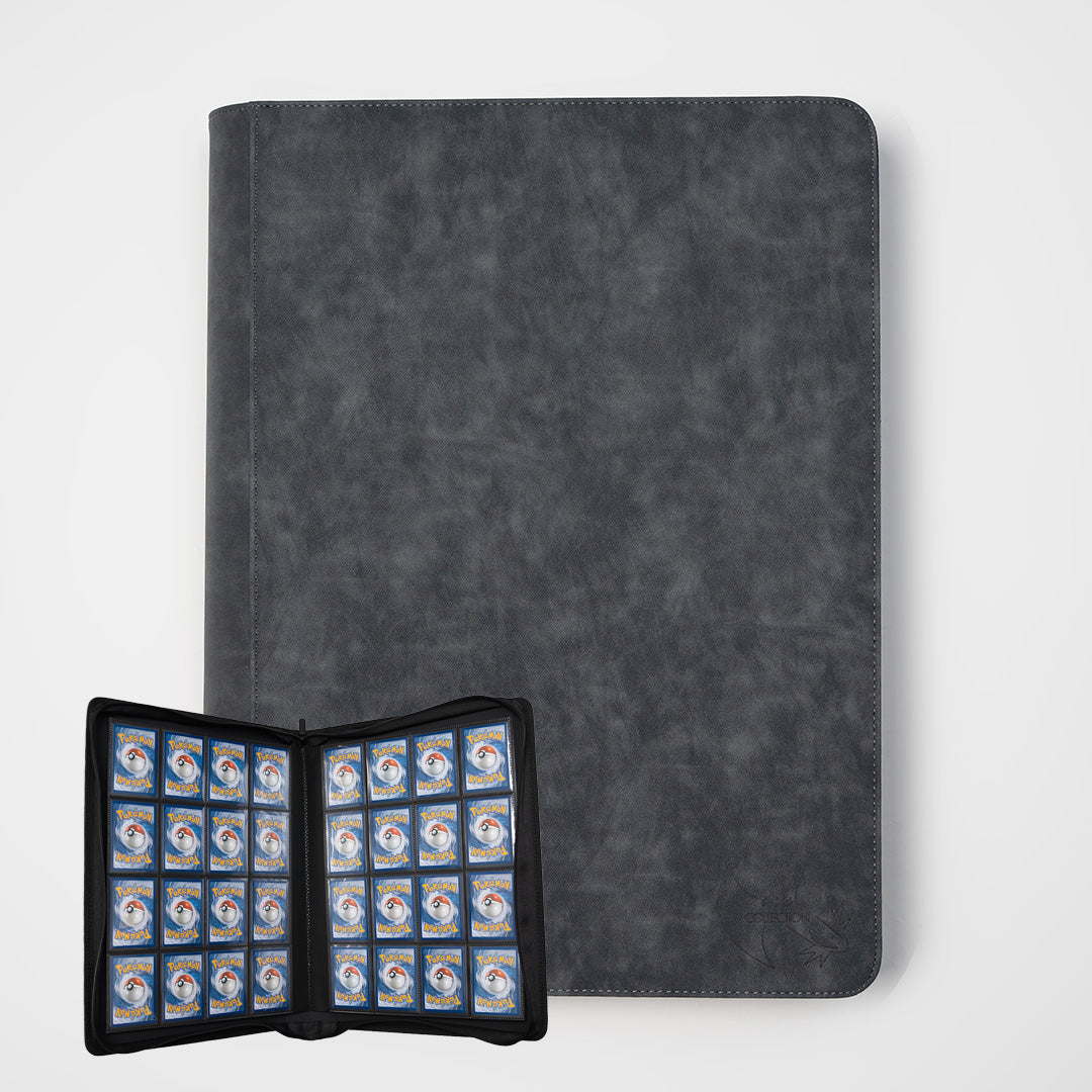 Classeur Zip 640 Places Noir - TCG Collection