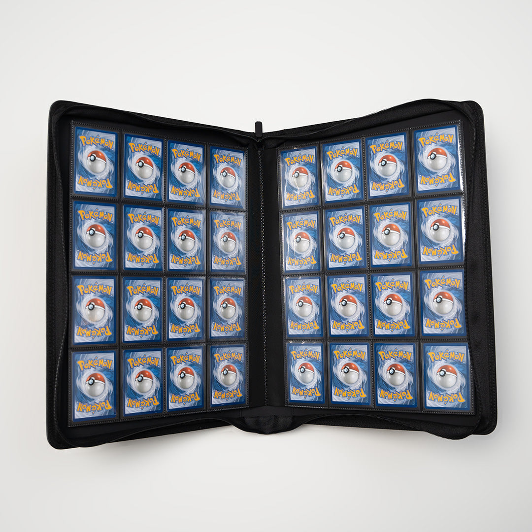 Classeur Zip 640 Places Noir - TCG Collection