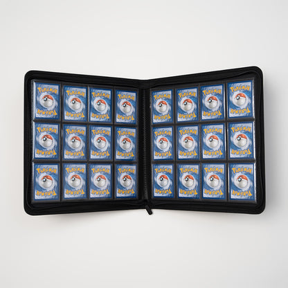 Classeur Zip 480 Places Noir - TCG Collection