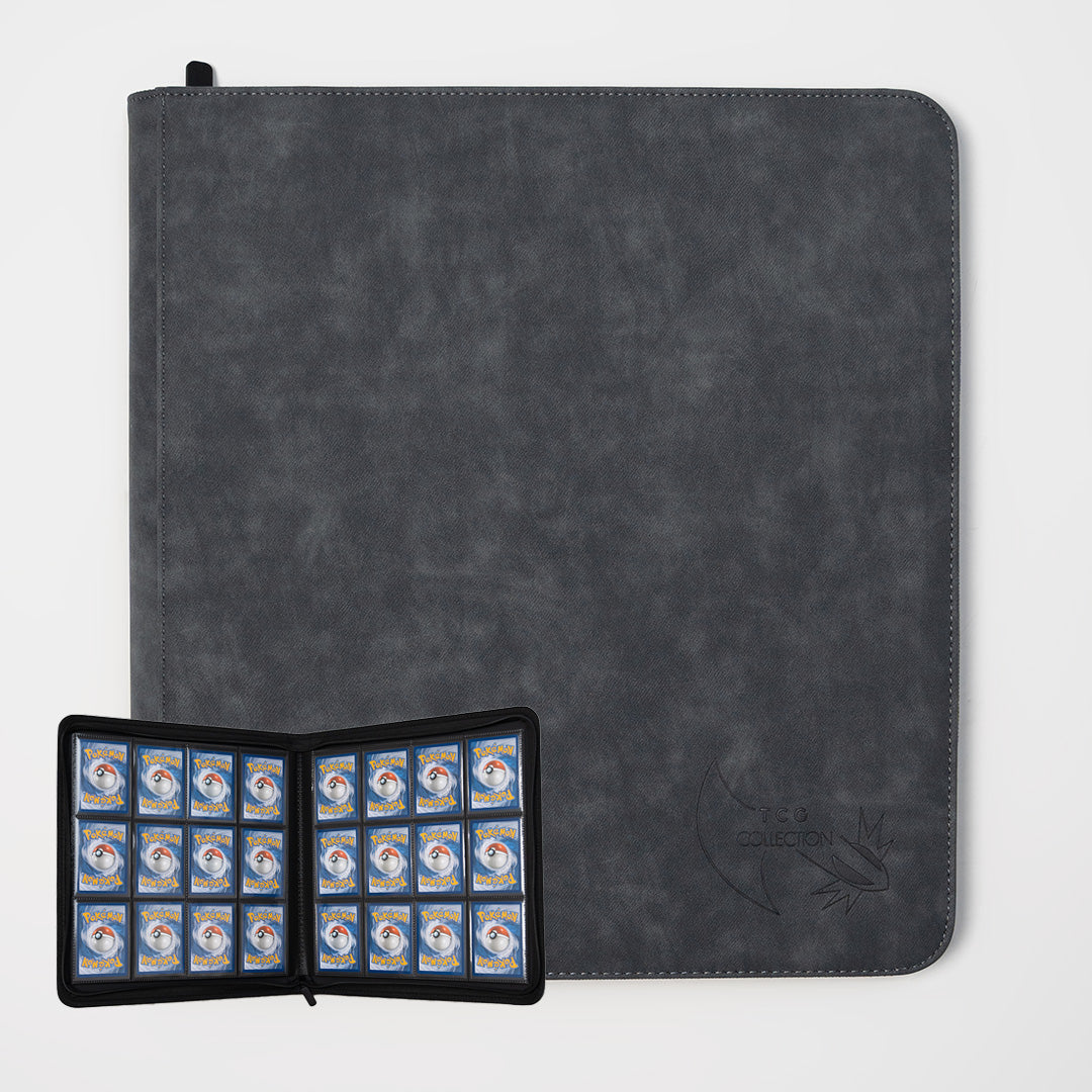 Classeur Zip 480 Places Noir - TCG Collection