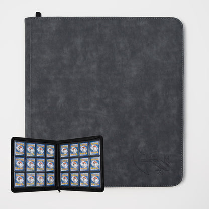 Classeur Zip 480 Places Noir - TCG Collection