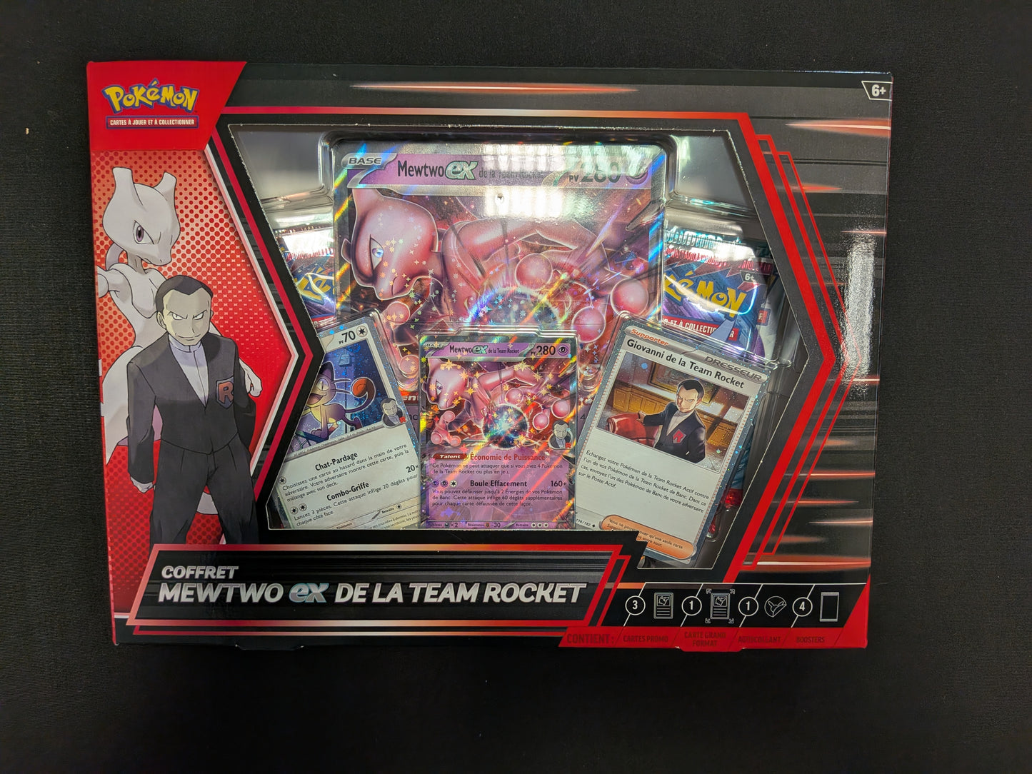 Coffret Mewtwo de la Team ROCKET